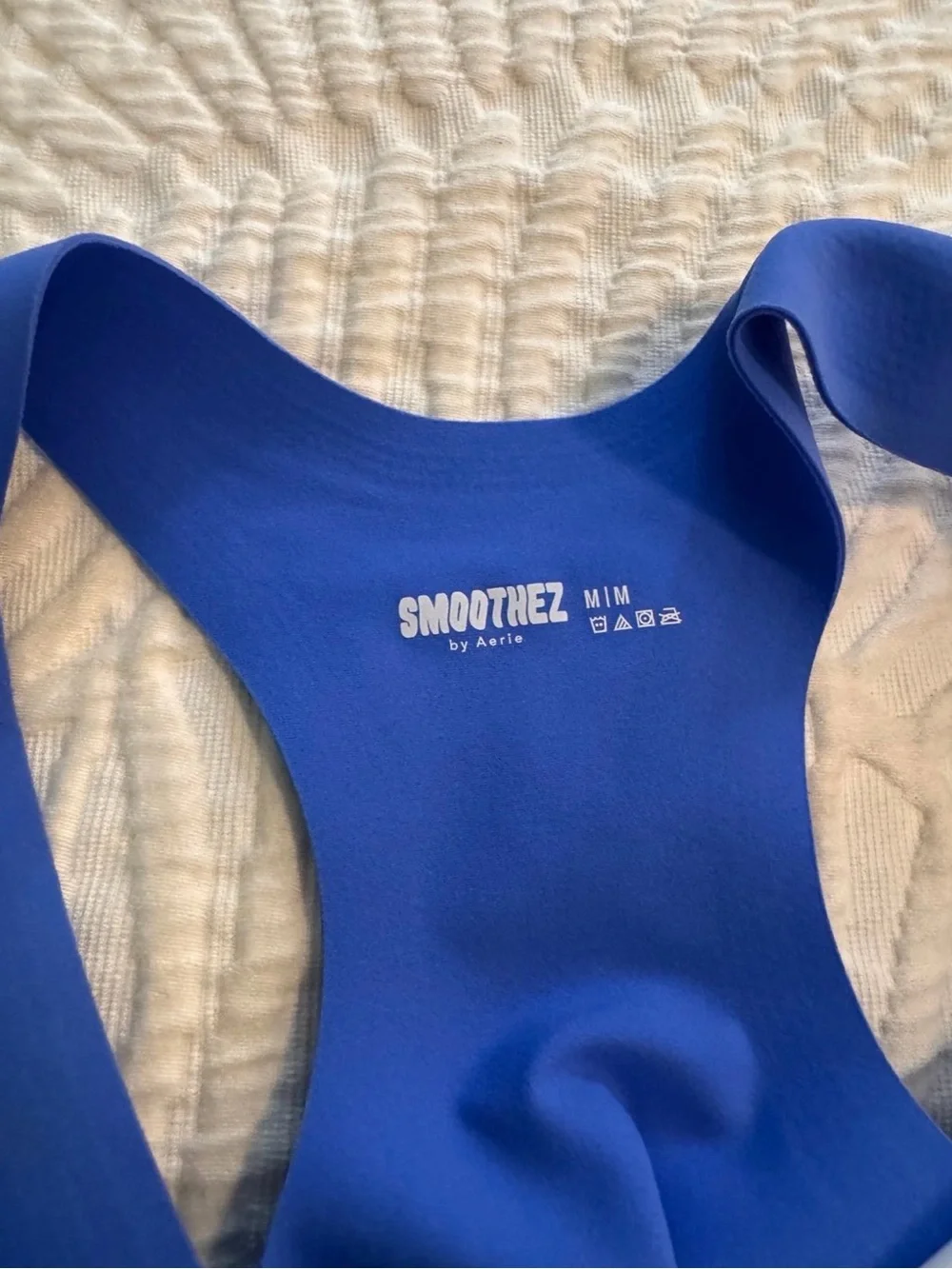 Blue One-Piece High-Neck Swimsuit - Women's Swim